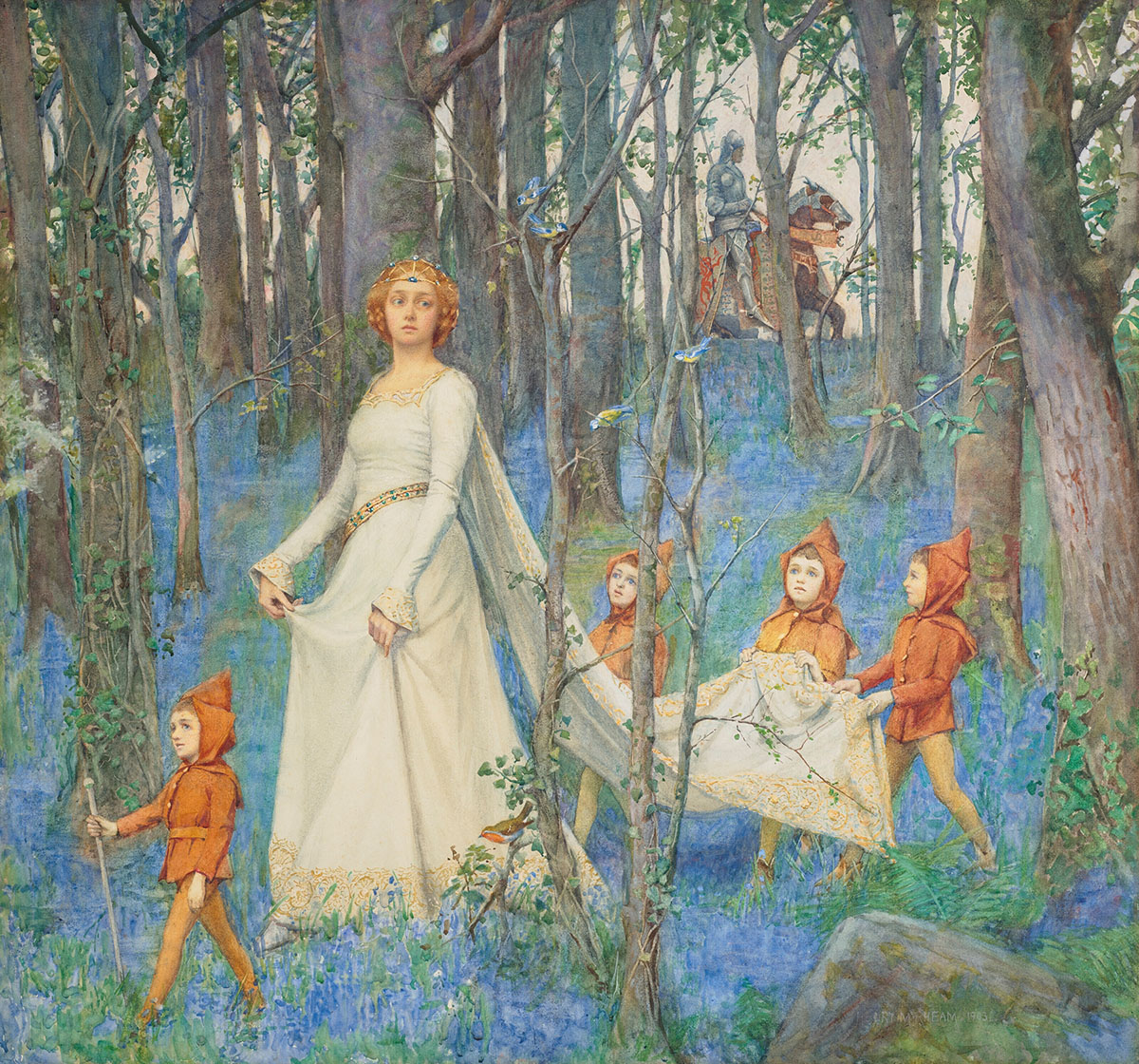 The Fairy Woods, 1903, Henry Meynell Rheam