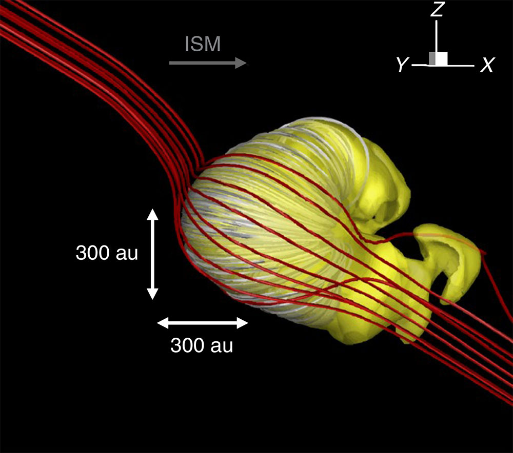 An interstellar croissant, just like I told ya!