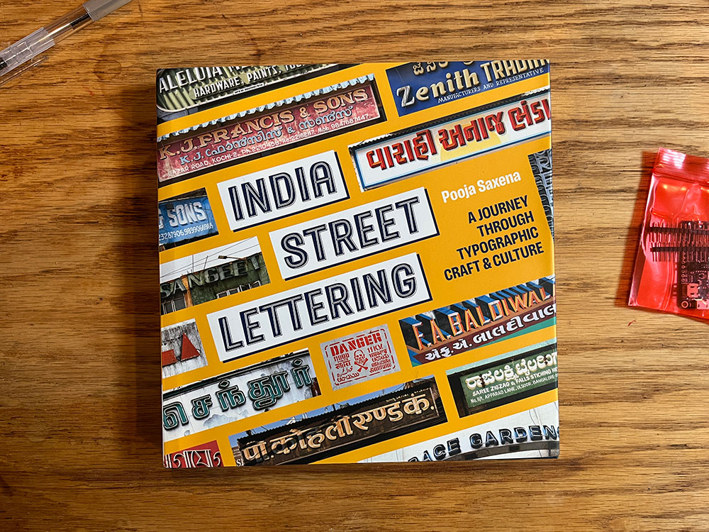 India Street Lettering