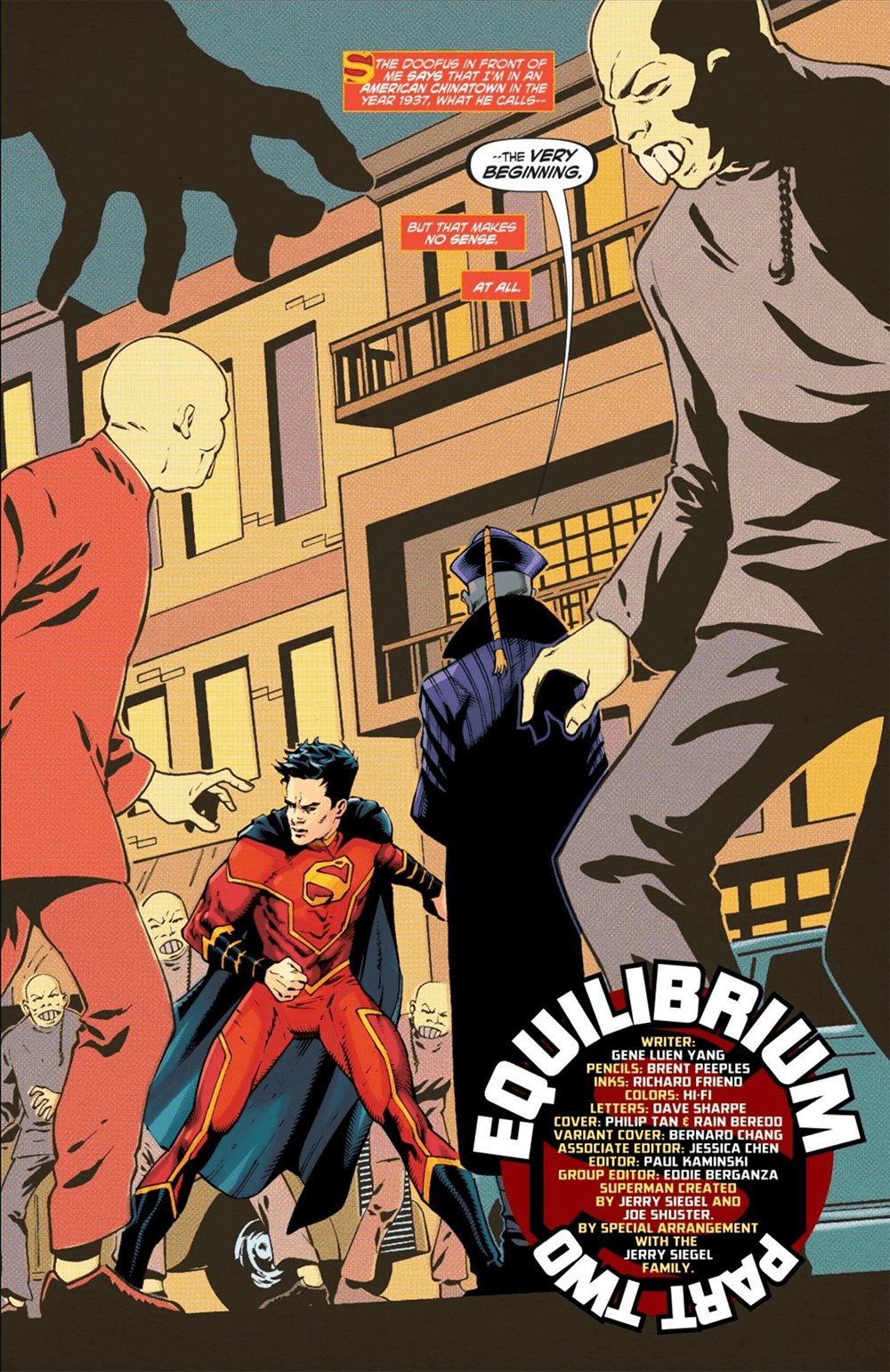 New Superman #16, first page