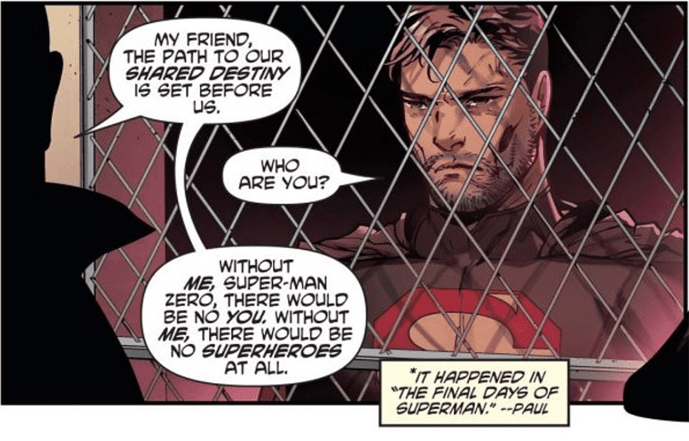 New Super-Man #8, second-to-last page, last panel