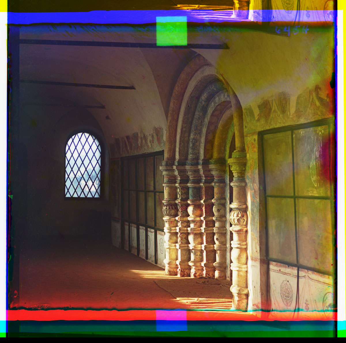 Door in the church of John the Theologian, 1911, Sergei Prokudin-Gorsky