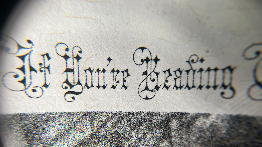 If You're Reading This