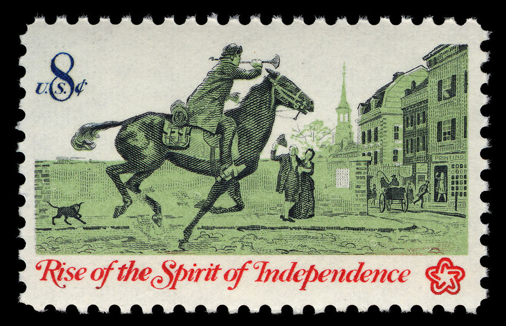 Postrider, 1973, United States Postal Service