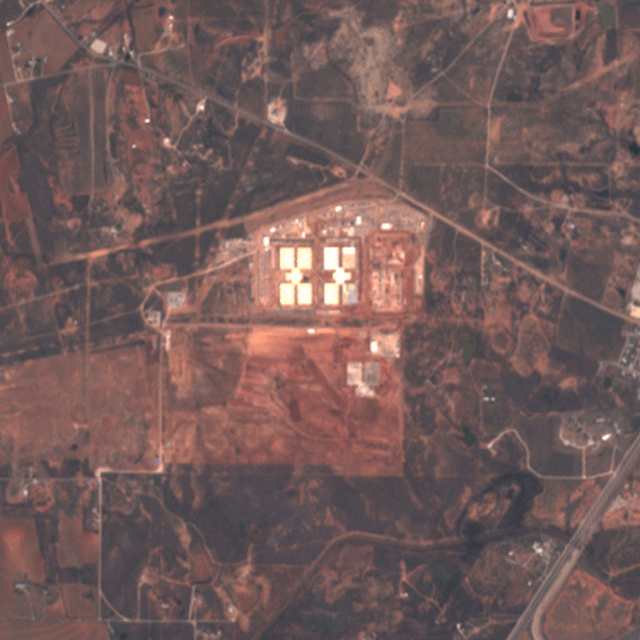 Stargate data center, March-April 2025