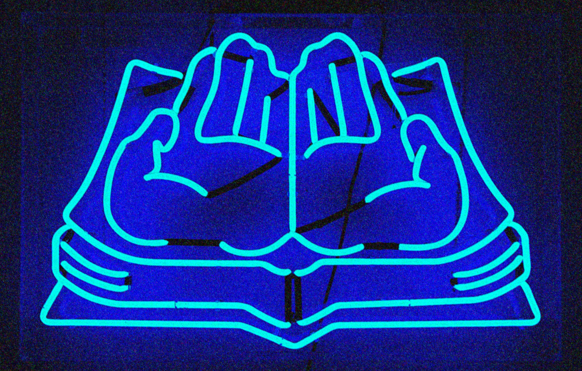 This is a real neon sign that I own