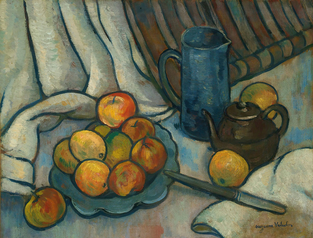 Apples, Pitcher, and Teapot, 1919, Suzanne Valadon